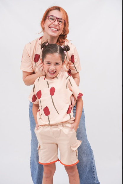 Camiseta Rayo de Tulipán