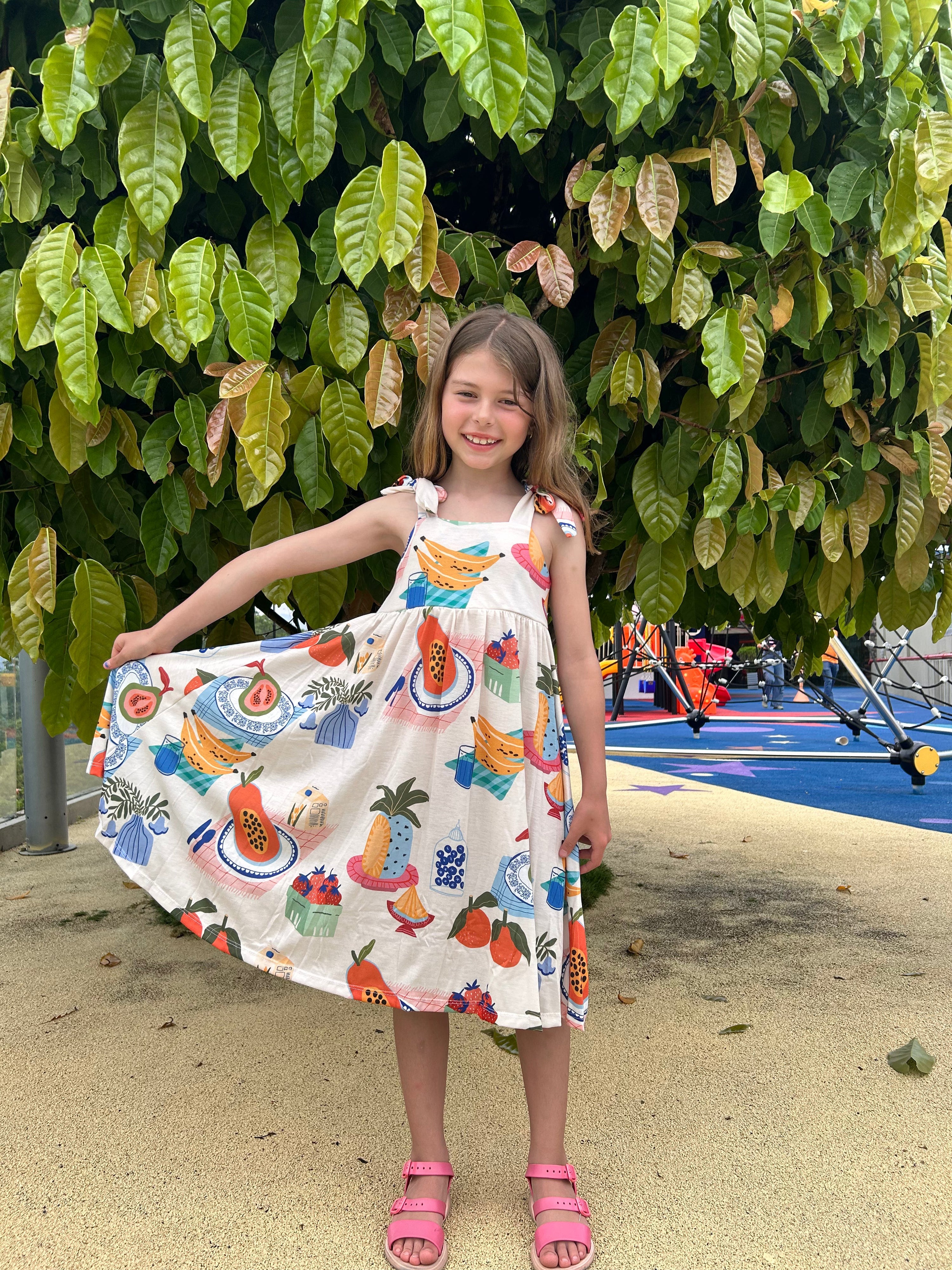 Vestido Lazo Desayuno Saludable